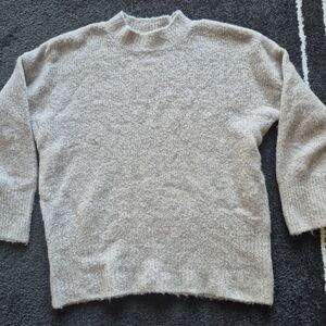 Philosophy Light Gray Crew Neck Sweater